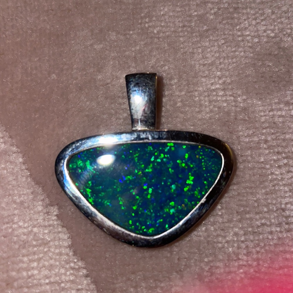 Black Opal Necklace/Pendant